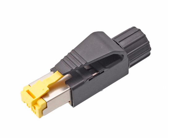 组装式RJ45 一体4P CAT5类 塑料}