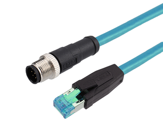 Ethernet 协议，M12(8芯)A编码}