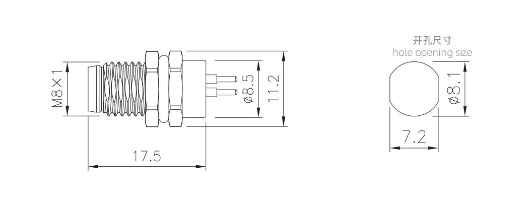 尺寸-板后安装针型插座 插板式 螺牙M8x1 金属口款.jpg
